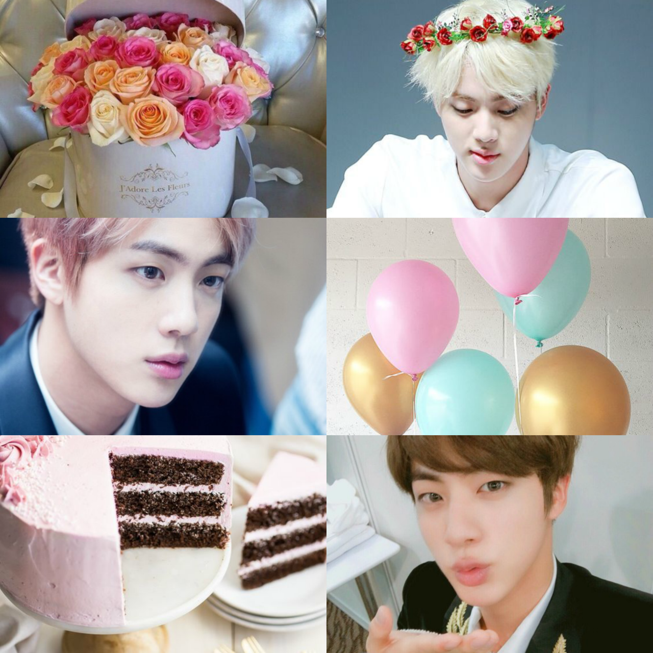 K-POP » IMAGINES - bts » jin » birthday » aesthetic Masterlist