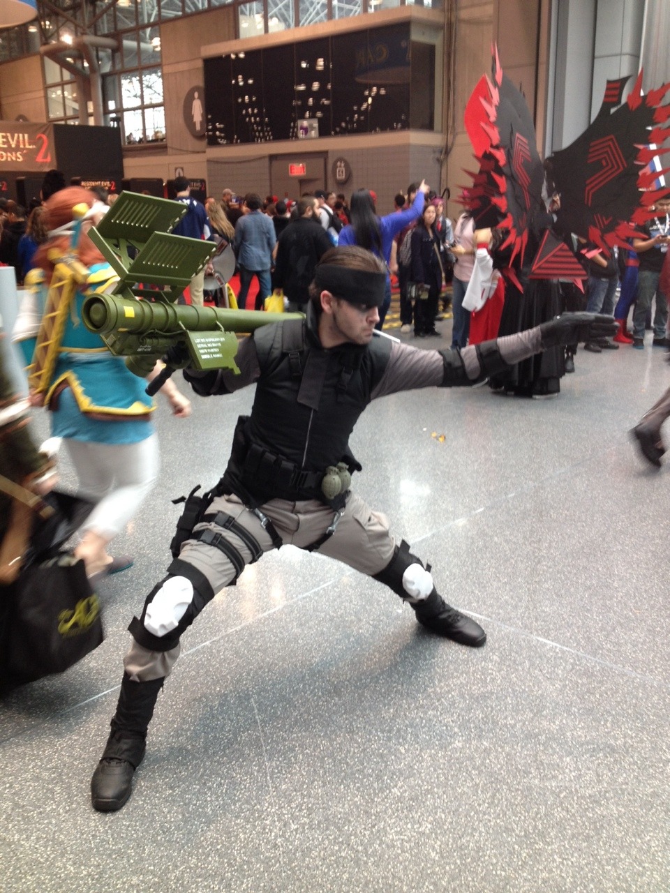 Video Game Vault — Fantastic Snake cosplay at NYCC! Photo by me.