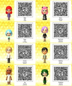 Tomodachi Life QR Codes: Photo