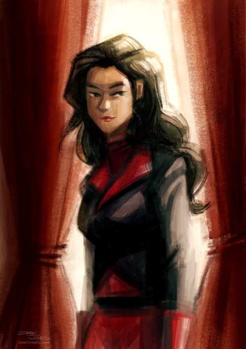 justkorradrawings:Quick Asami sketch on my iPad.