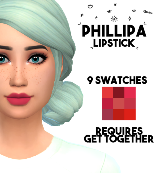 The Sims 4 Custom Content Maxis Match Lipstick