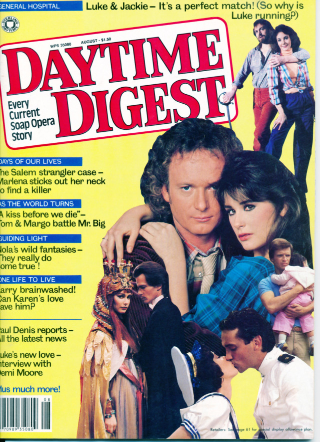 Daytime Digest August 1982 Articles From This Vintage Soap Opera Archives