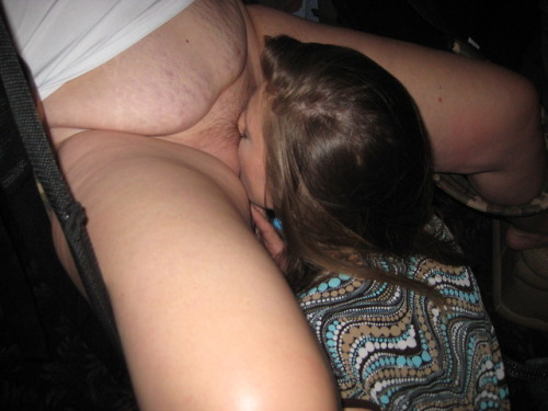 pc-fun-couple:Nasty wife eating a fat fuck pig at Fantasyland…