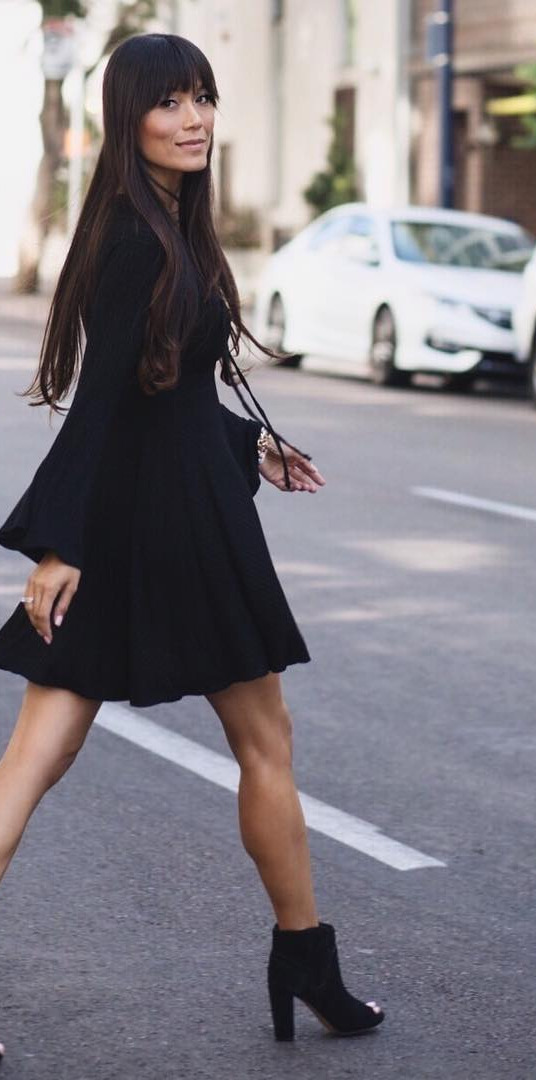 shop by outfit, fashion merchandising, models, dress, womensfashion How does 40% off sound?dress and open toed booties??Yes, please!!Hehe!! Tap link in bio to shop or copy and paste this case sensitive link into your browser mega babes! Woot!!