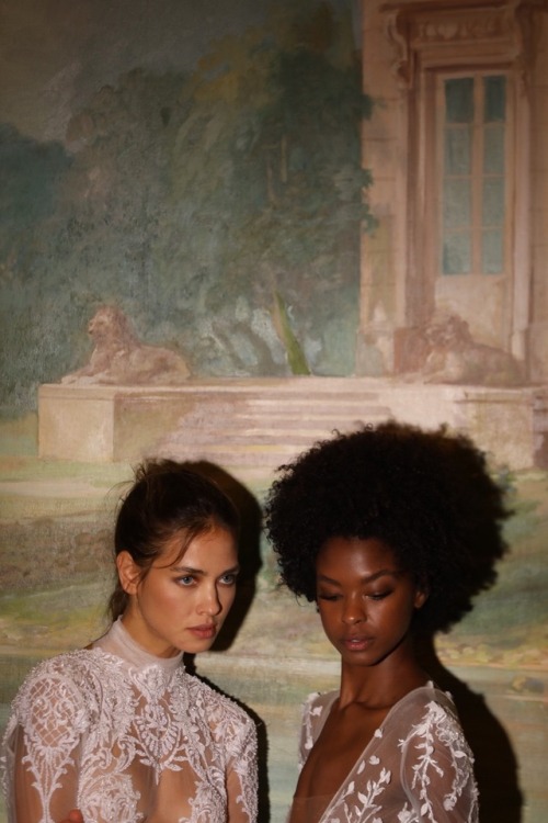 blackfashion:Gulsina and Kristina Elise for Berta BridalIG...