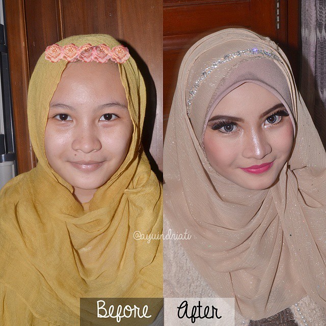 makeup barbie hijab