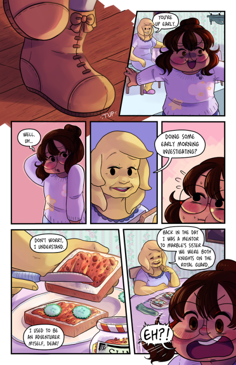 Happy Valentines Day for those celebrating!!! For those not celebrating, hereâ€™s an update!I had a lot of fun with this page. I really enjoyed getting to draw some of the food people eat in the Star Kingdom. I might make a little recipe for this for...