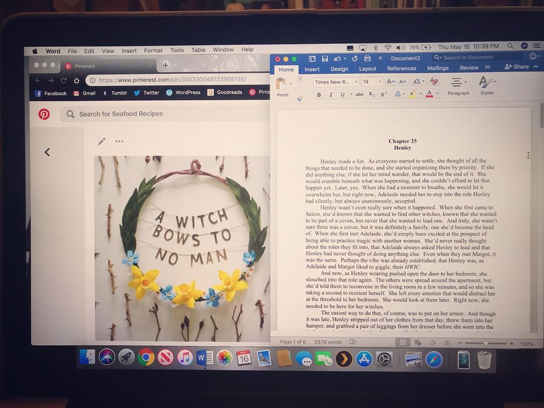 With everything that’s going on right now, it’s been a comfort to be able to settle into these characters and know that they’d set the patriarchy on fire before you even asked. They’re some of the fiercest and most diverse women I’ve ever written. I...