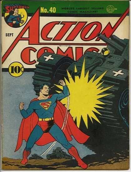 Nazis Gettin' Punched — We all know that if Superman were to punch a ...