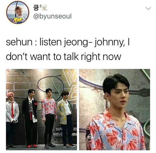 BongBongie's Mom 💎🐷 — “Jeon-Johnny”🤷🏻‍♀️Oh SeHun 🐣©byunseoul