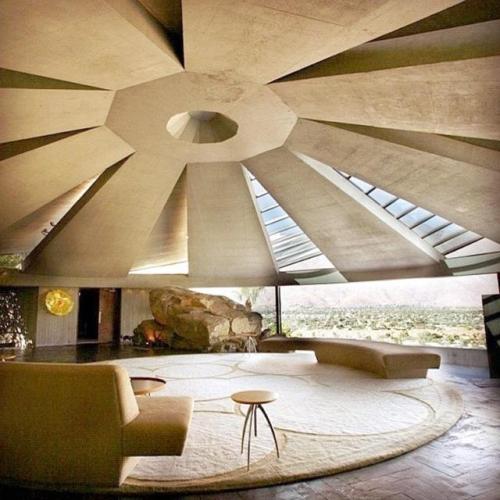 stylish-homes:JOHN LAUTNER’s, Elrod House, Setting of the...