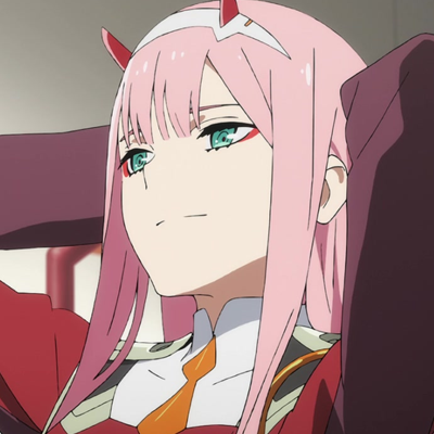 Pastel Aesthetic Anime Girl Zero Two Icons