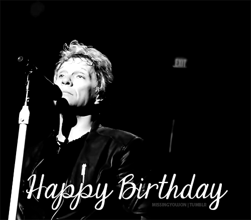 Jon Bon Jovi Birthday Tumblr