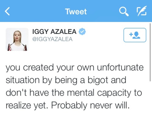 djglowstickz:Iggy does raise some valid points. Azealia is a...