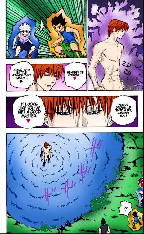 Hunter X Hunter Manga Hisoka’s sexyness by animepete2211