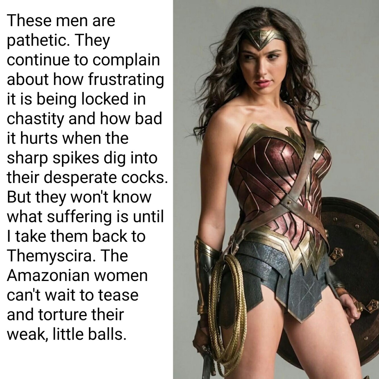 Female Superhero Captions - Wonder Woman Femdom Captions | BDSM Fetish