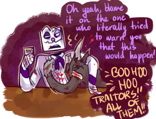 King Dice if the devil see you sitting at his office chair will he kill you  ? – SpaceAceKaiju Tumblr