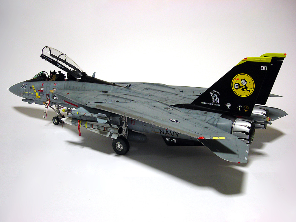 PORTERBLE MODELS - 1/32 Scale Trumpeter F-14D Super Tomcat Made...