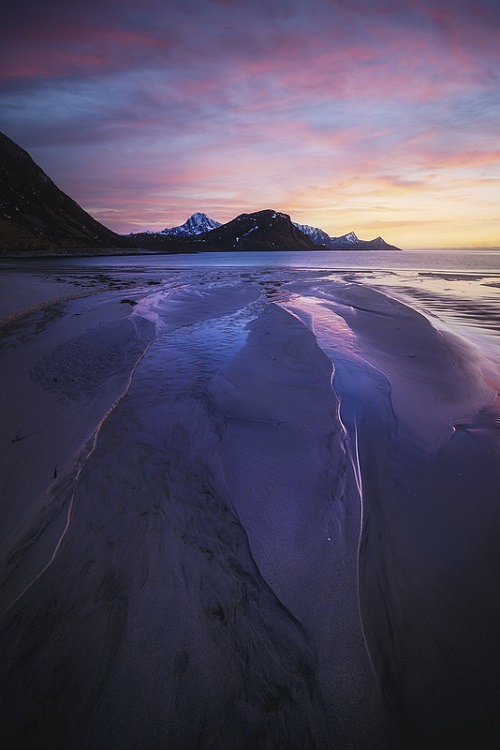 ponderation:Hauckland Beach, Lofoten by Jonathan Le Borgne