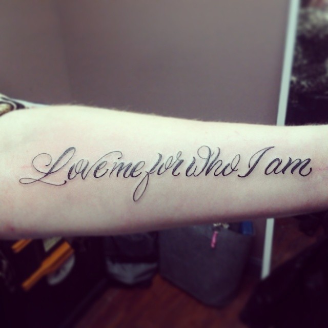 Kait's Machine • Love me for who I am! #tattooedladies #tattoo #tat...