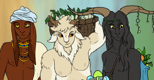 goat farmers! I might do hunters nextbased on Beetal, Angora,...