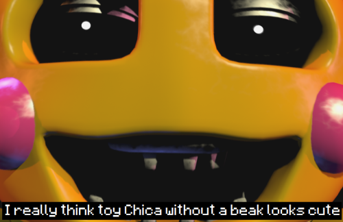 toy chica without beak