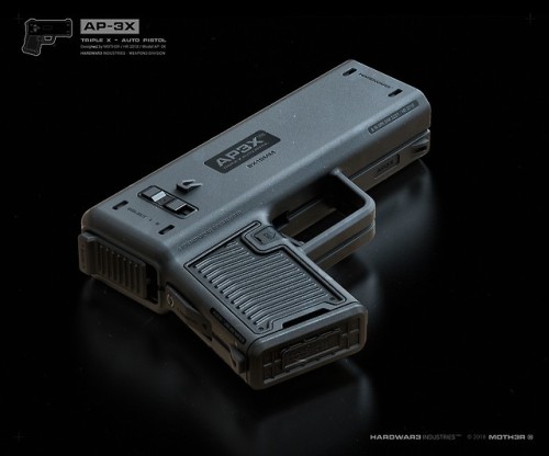 AP3X pistol by Ivan Santic