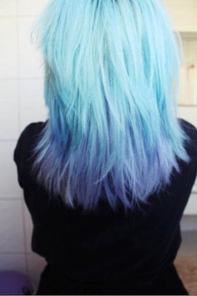 Light Blue Hair Tumblr