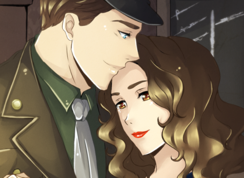 iwonn-arts:Commission for @agent-carter-barnes Thank you...