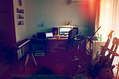 home studio on Tumblr