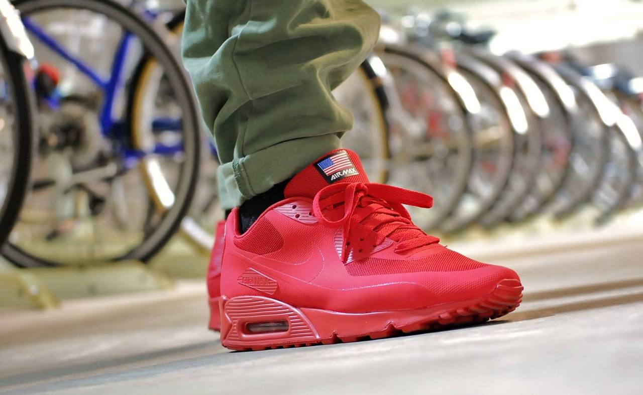 air max 90 hyperfuse independence day red