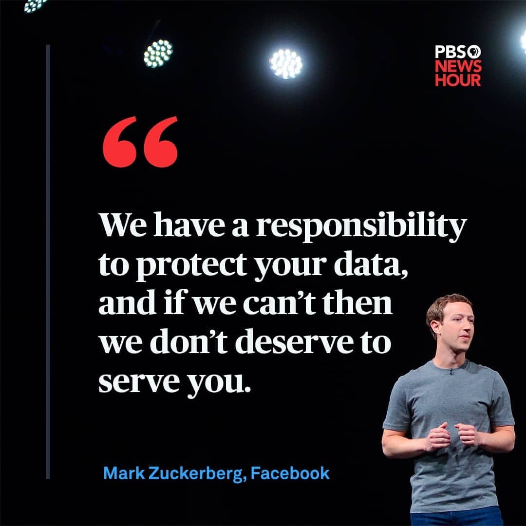 PBS NewsHour — #Facebook CEO Mark Zuckerberg made his first...1080 x 1080