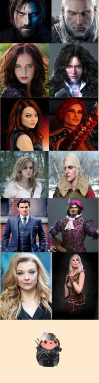 laughoutloud-club:I Give You The Ultimate Witcher Cast !