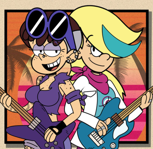 Luna Loud & Sam SharpArt by Sonson-Sensei