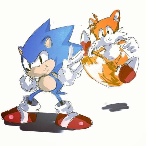 A scribble from a few weeks ago.I’ve not been following Sonic...