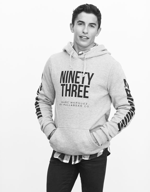 hoodie pull and bear marc marquez
