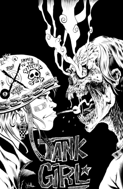 michaelallanleonard:Tank Girl by Jason Moore