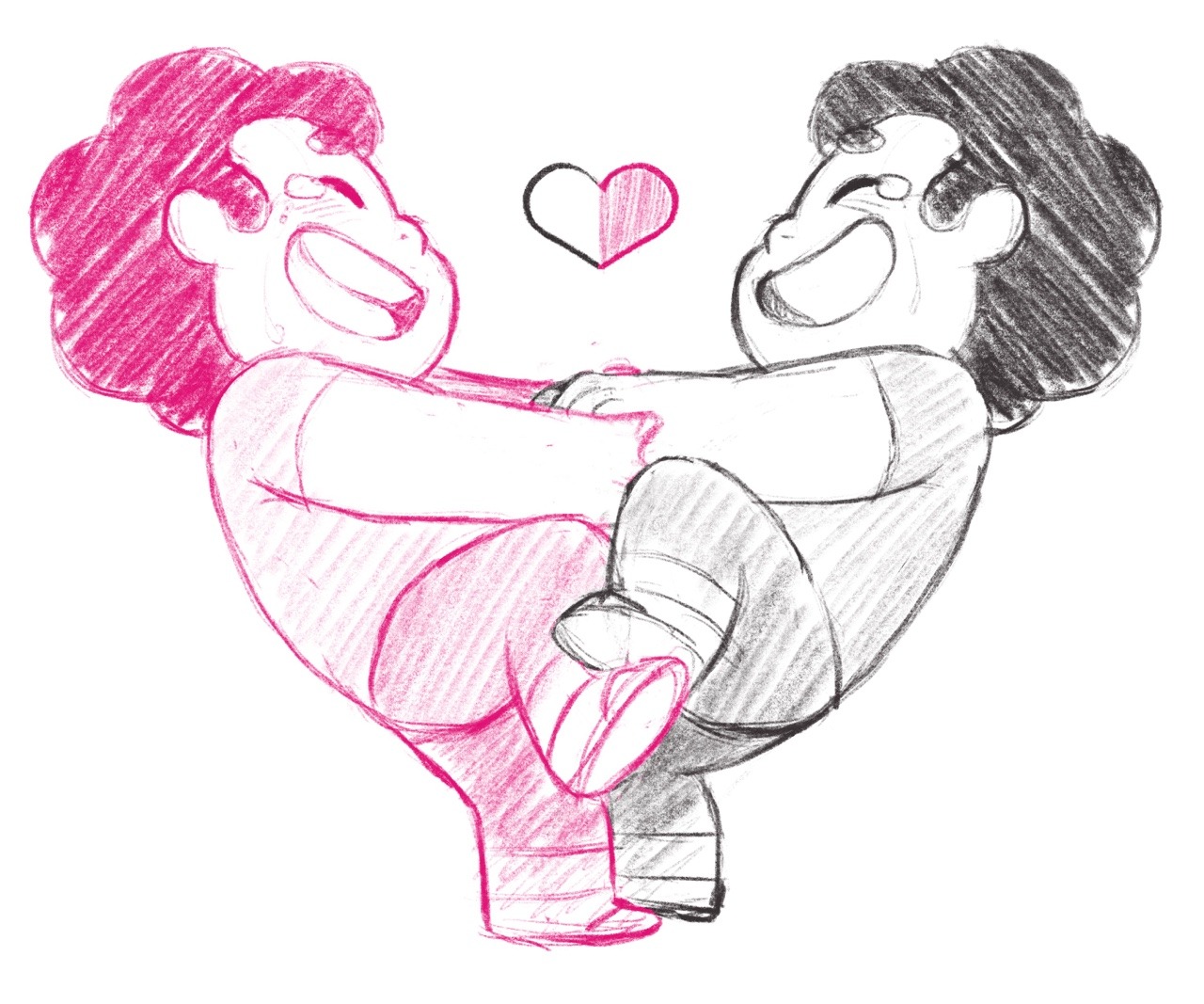 Hooman Steven standing on Gem Steven’s feet while they danced gave me so much life
