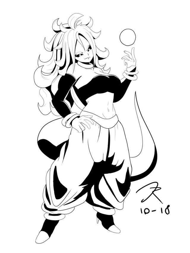 Download Julio — Android 21 manga drawing