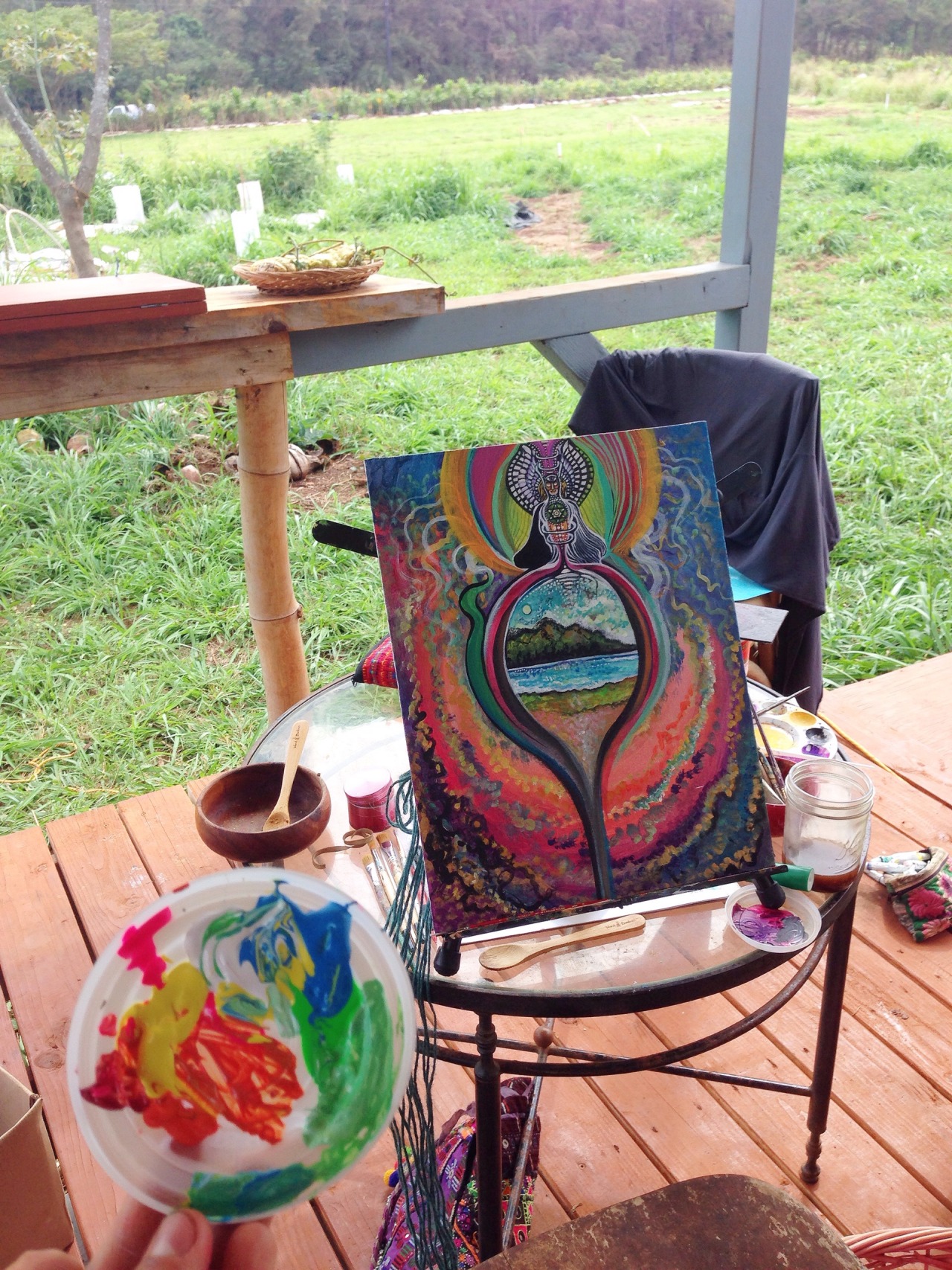 J A H F E E L I Brought My Paints To Kauai Working On   Tumblr O4muoqGXBD1rwq4ldo1 1280 