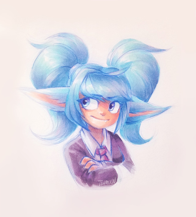 Poppy Is Best Yordle — Star Guardian Poppy In Marker