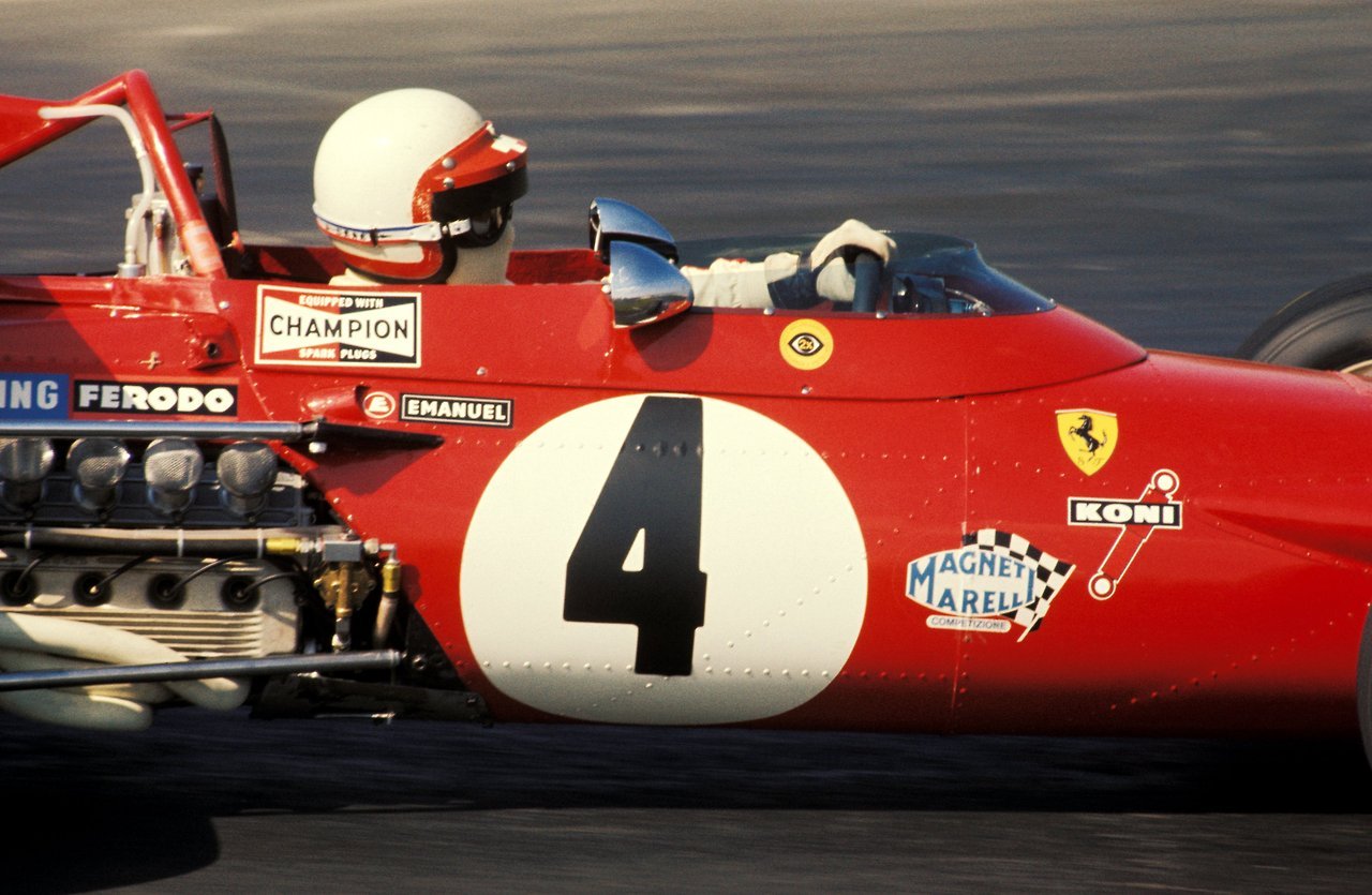 Clay Regazzoni, Ferrari 312B, 1970. - Legends Of Racing