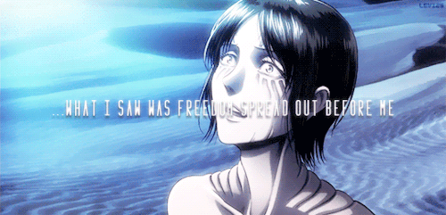 levizs:“And in that moment… I made a promise to myself. I was...