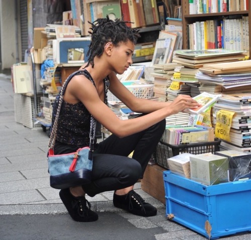 blackpeoplefashion:Willow Smith for Chanel