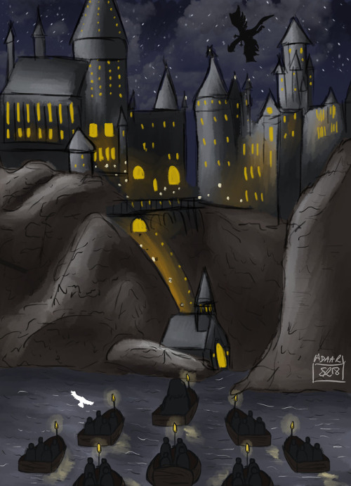 adaar-i:In celebration of Halloween, here’s Hogwarts...