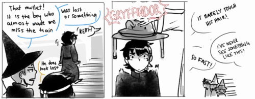 linipik:Being a Hogwarts student step 1: get sorted by the...