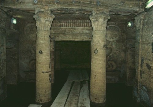 grandegyptianmuseum:Catacombs of Kom El Shoqafa, Alexandria...