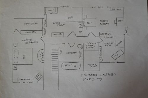 simpson house layout