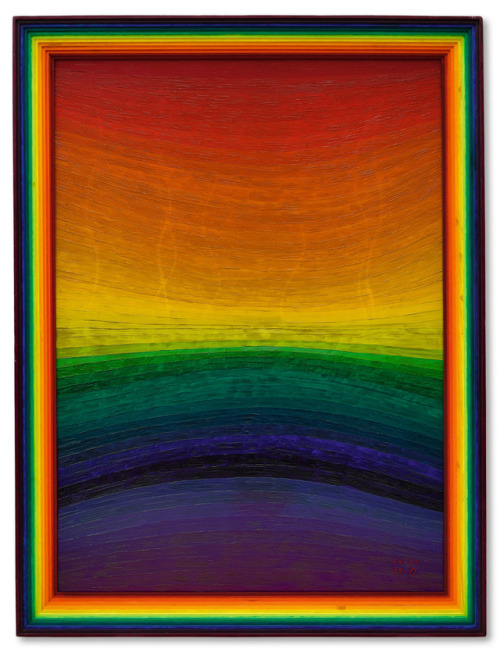 dream-and-delirium:Ay-oRainbow Landscape B1964-67