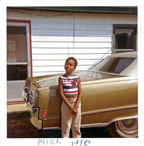 historium:6-year-old Michelle Obama, Chicago, 1970. 